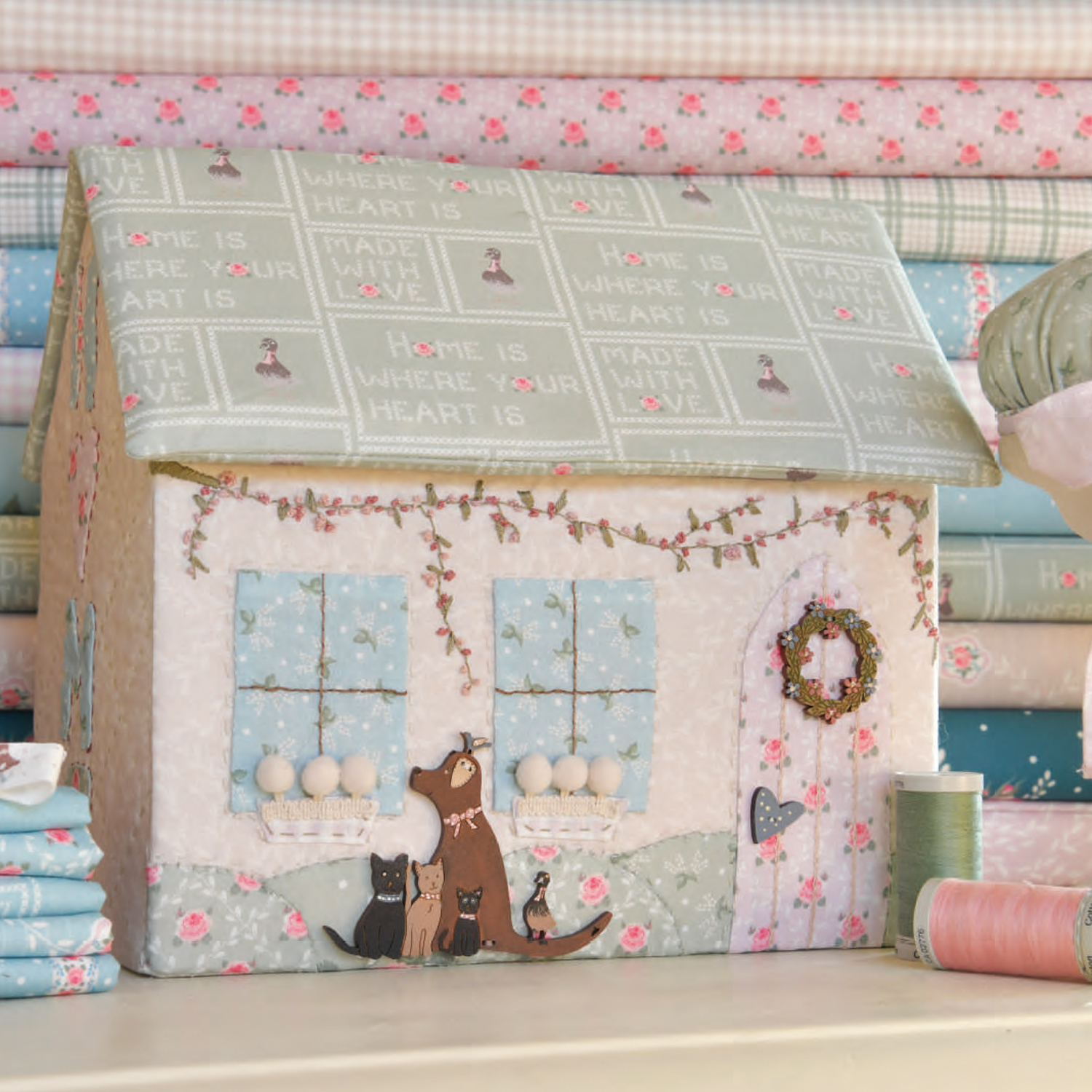 Campagne Chic - 6er Set - Papierschnittmuster-2 Campagne Chic - 6er Set - Papierschnittmuster-2