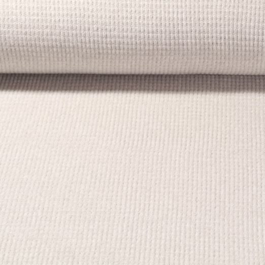 Sweat tricoté Mila - Gaufré doux Gris clair