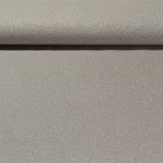 Canevas jacquard Country Soft - Paisley Taupe