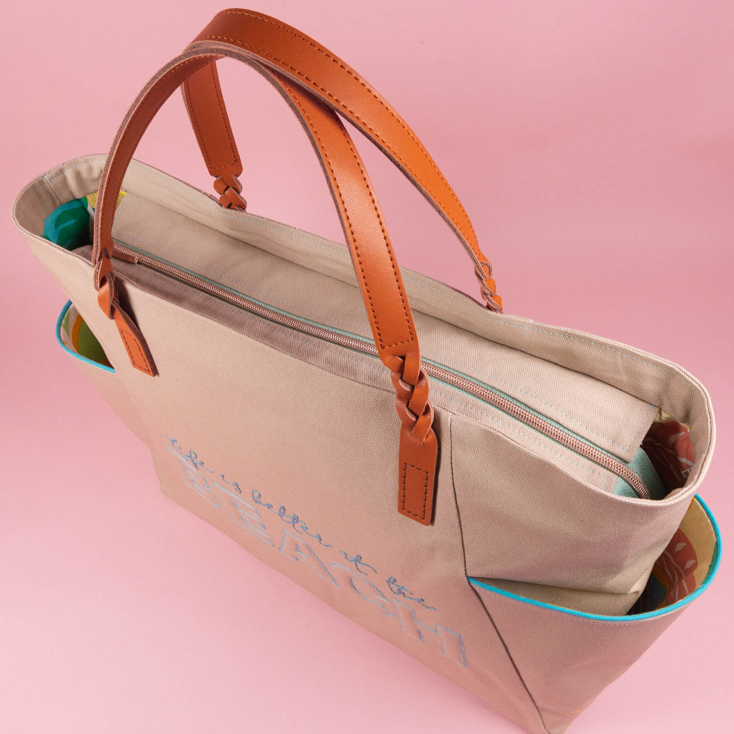 Beach Bag - Strandir von Frau Fadenschein *Taschenstar*-1 Beach Bag - Strandir von Frau Fadenschein *Taschenstar*-1