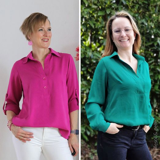 Hemdbluse - Linnea - Schnittmuster eBook