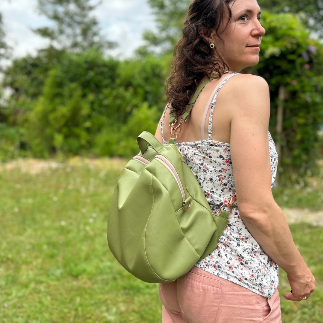 Sac à dos ville Pepino avec patron *Sac star*-4 Sac à dos ville Pepino avec patron *Sac star*-4