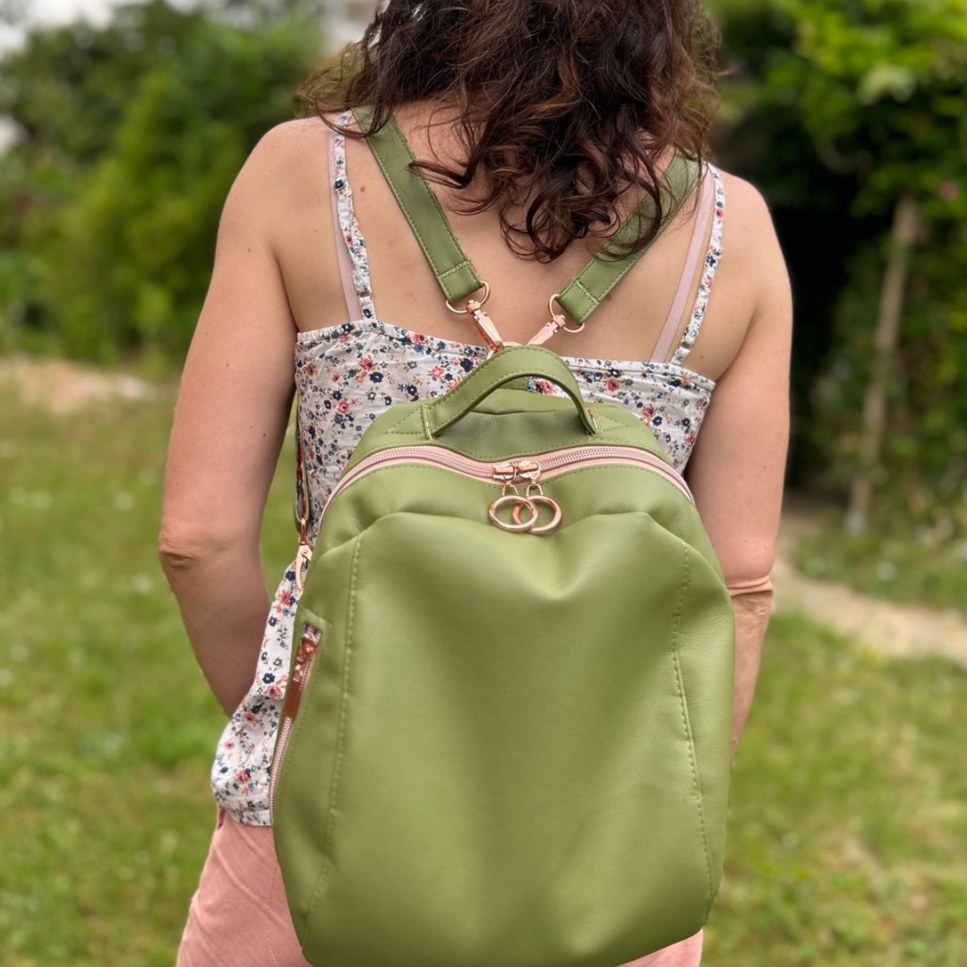 Sac à dos ville Pepino avec patron *Sac star*-5 Sac à dos ville Pepino avec patron *Sac star*-5