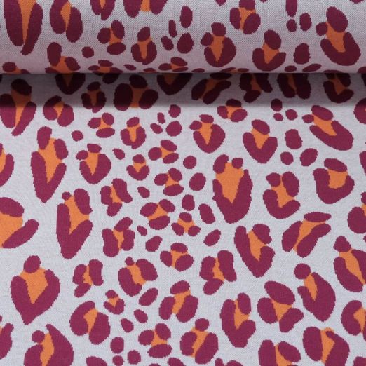 Jersey bio - Hamburger Liebe Easygoing Safari Jacquard Vanille Myrtille