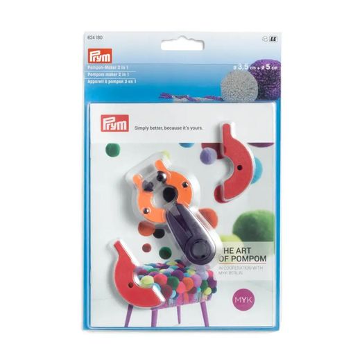 PRYM PomPom-Maker 2-in-1 - Größe S