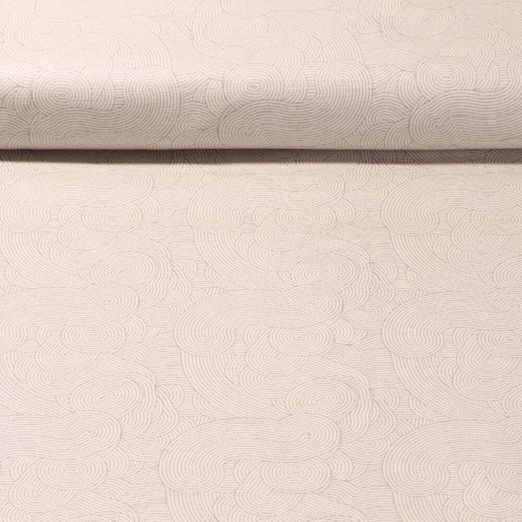 Toile canevas enduite - 3D Mélange gris
