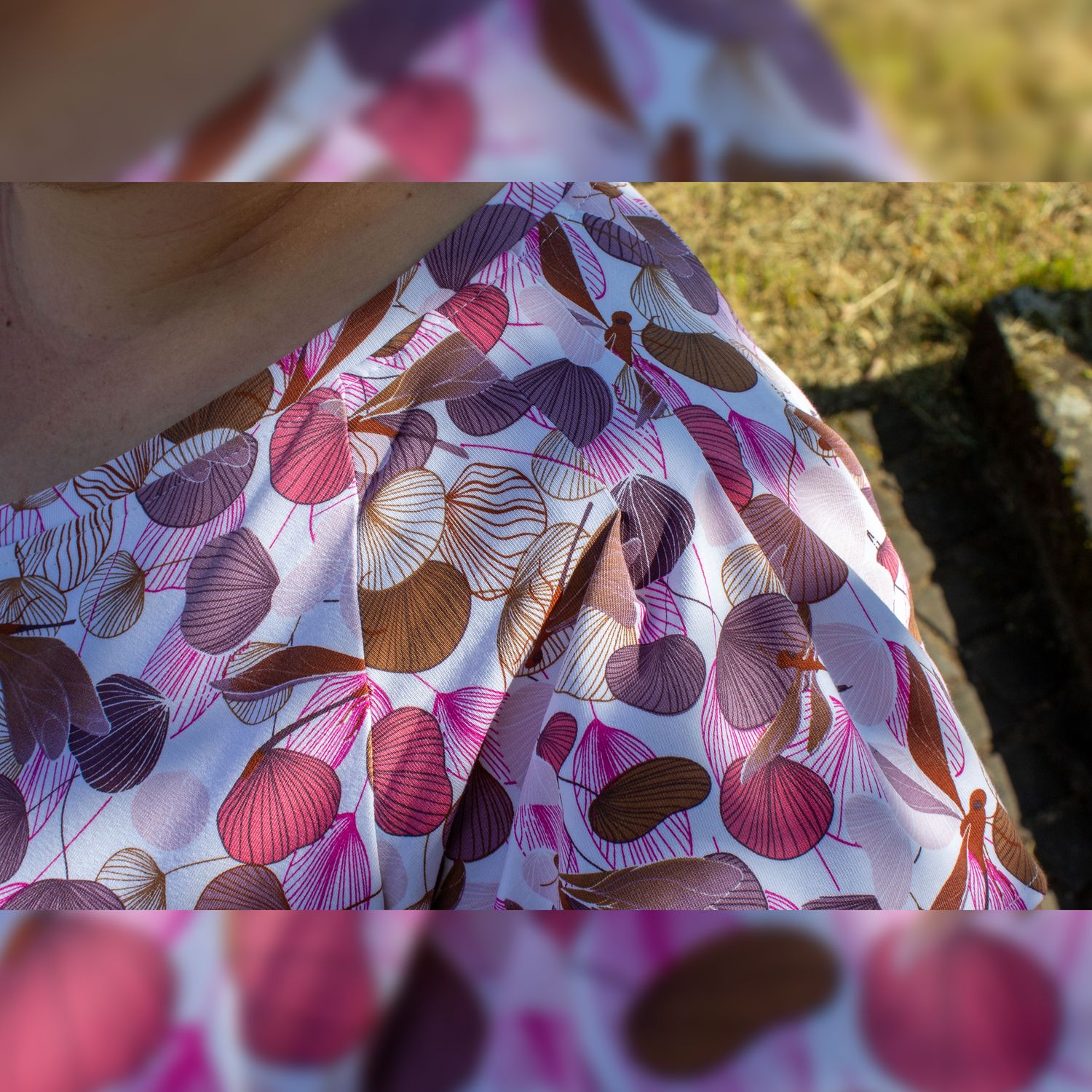 Shirt und Kleid - Ein zarter Flügelschlag - Schnittmuster eBook-6 Shirt und Kleid - Ein zarter Flügelschlag - Schnittmuster eBook-6
