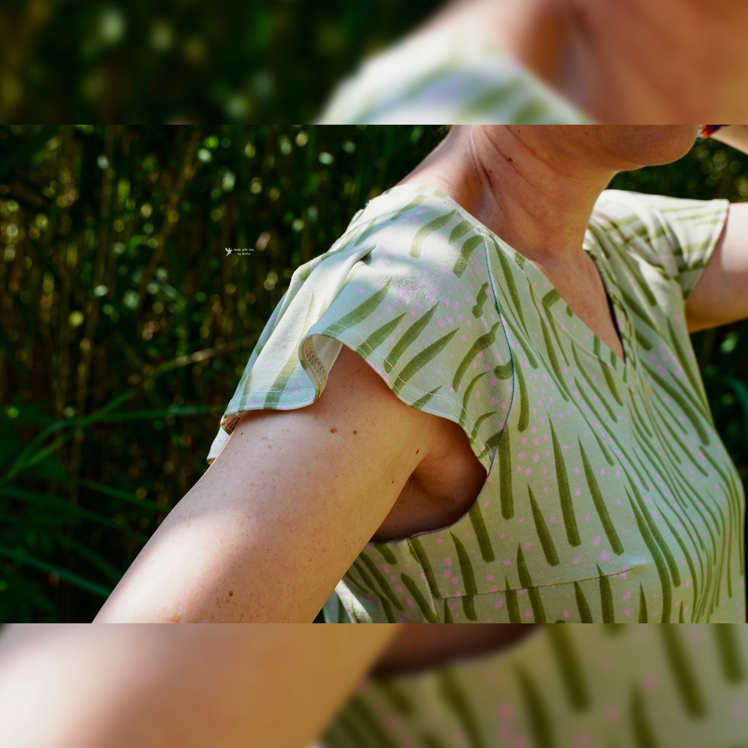 Shirt und Kleid - Ein zarter Flügelschlag - Schnittmuster eBook-9 Shirt und Kleid - Ein zarter Flügelschlag - Schnittmuster eBook-9
