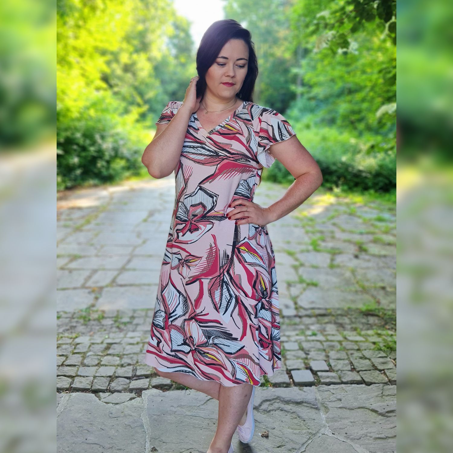Shirt und Kleid - Ein zarter Flügelschlag - Schnittmuster eBook-8 Shirt und Kleid - Ein zarter Flügelschlag - Schnittmuster eBook-8