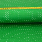 Trachtenstoff - Baumwollsatin Dirndl Design "Katl" Grün