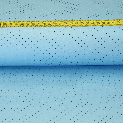 Trachtenstoff - Baumwollsatin Dirndl Design "Katl" Blau auf Hellblau Trachtenstoff - Baumwollsatin Dirndl Design "Katl" Blau auf Hellblau