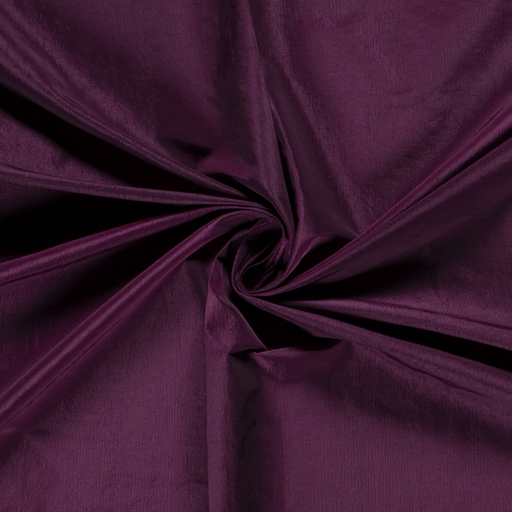 Taftstoff Crashed Uni Aubergine Taftstoff Crashed Uni Aubergine