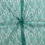 Spitzenstoff Flower Uni Grün Spitzenstoff Flower Uni Grün