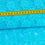 Spitzenstoff SWAFING Blüten Aqua Spitzenstoff SWAFING Blüten Aqua