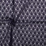 Spitzenstoff Notti Blumen elastisch Uni Dunkellila Spitzenstoff Notti Blumen elastisch Uni Dunkellila