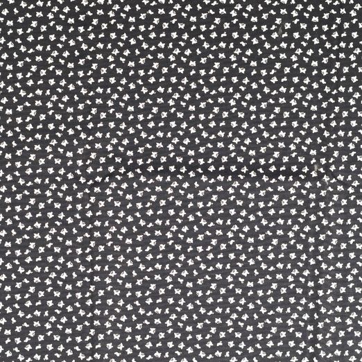 Baumwolle Small Butterflies Schwarz Baumwolle Small Butterflies Schwarz