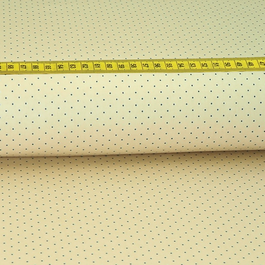 Trachtenstoff - Baumwollsatin Dirndl Design "Katl" Hellbeige