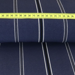 Jersey Polyester DOUBLE Nadelstreifen Dunkelblau Jersey Polyester DOUBLE Nadelstreifen Dunkelblau