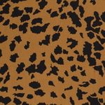 Bekleidungsstoff Viskose Animalprint Giraffe Hellbraun