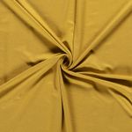 Jersey viscose uni – jaune moutarde foncé