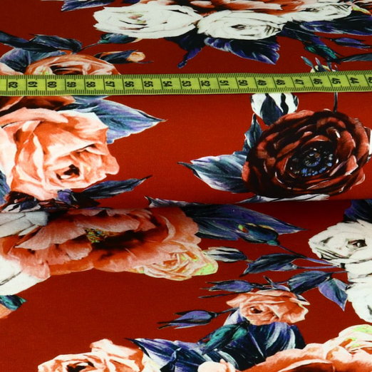 Jersey XL Rosen Dunkelrot Digital