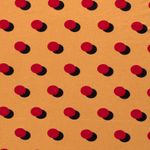Viscose Jersey Geometric Dots Sennepsgul Viscose Jersey Geometric Dots Sennepsgul