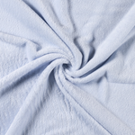 Kuschelfleece Uni Hellblau