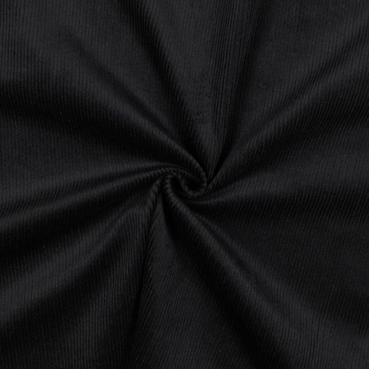 Stretch Breitcord Uni Schwarz Stretch Breitcord Uni Schwarz
