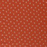 Jersey imprimé foil Ancres argentées sur orange sanguine Jersey imprimé foil Ancres argentées sur orange sanguine