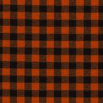 Flanellstoff - Hemdenstoff Karo Orange/Schwarz Flanellstoff - Hemdenstoff Karo Orange/Schwarz
