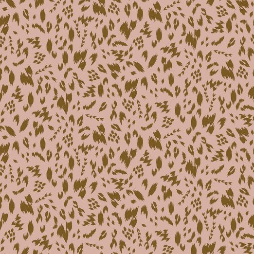 Jersey Modal Leospots auf Apricot Tencel™ Jersey Modal Leospots auf Apricot Tencel™