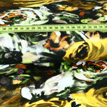 Jersey Paint Flowers Gelb Digital