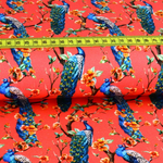 Jersey Pfau Koralle Digital Jersey Pfau Koralle Digital