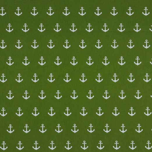 Baumwolle Anchor auf Kiwi