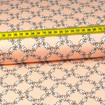 Viskose Jersey Blumenrauten Apricot
