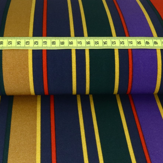 Jersey Polyester Nadelstreifen Multicolour Dunkelblau Jersey Polyester Nadelstreifen Multicolour Dunkelblau