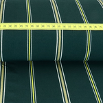 Jersey Polyester DOUBLE Nadelstreifen Dunkelgrün Jersey Polyester DOUBLE Nadelstreifen Dunkelgrün