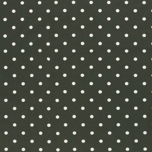 Jersey Big Dots Dunkelgrün Jersey Big Dots Dunkelgrün
