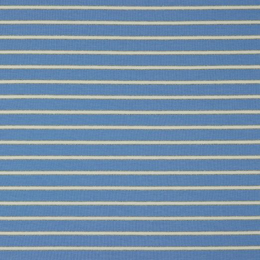 Sommersweat Lurex Stripes Hellblau Sommersweat Lurex Stripes Hellblau