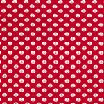 Jersey Anker im Kreis Weiß auf Rot Jersey Anker im Kreis Weiß auf Rot