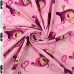 Jersey Corações em Rosa Licença Digital