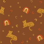 Jersey Arco-íris Leopardo em Castanho
