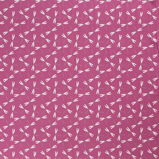 Jersey Libellen auf Mauve Digital Jersey Libellen auf Mauve Digital