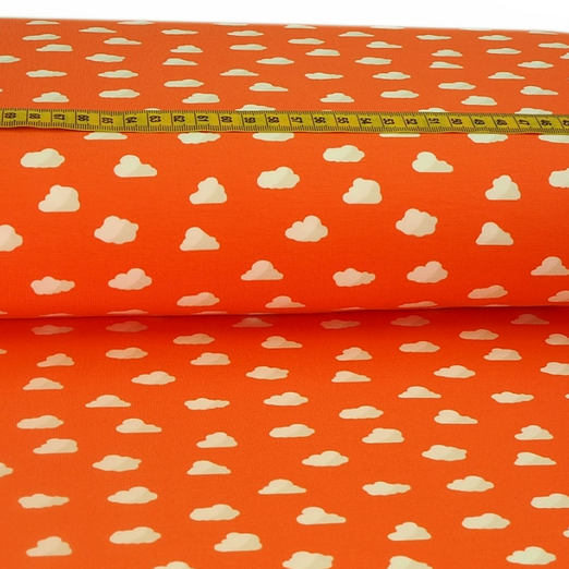Jersey Clouds auf Orange Jersey Clouds auf Orange