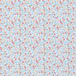 Jersey Bunte Circles auf Hellblau Jersey Bunte Circles auf Hellblau