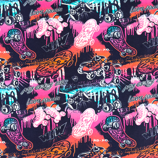 Jersey Straßenkunst Skateboards Digital