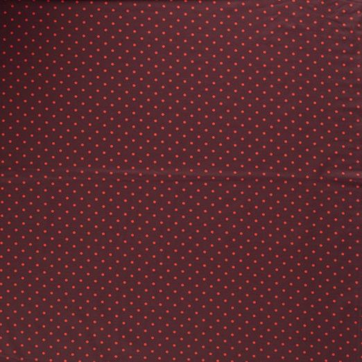Jersey Middle Dots Dunkelrot