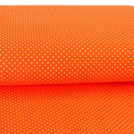 Jersey Mini Dots Orange Jersey Mini Dots Orange