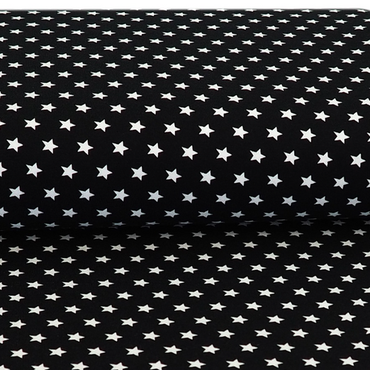 Jersey Mini Stars Schwarz Jersey Mini Stars Schwarz