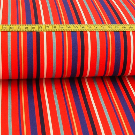 Jersey Multistripes Rot Jersey Multistripes Rot